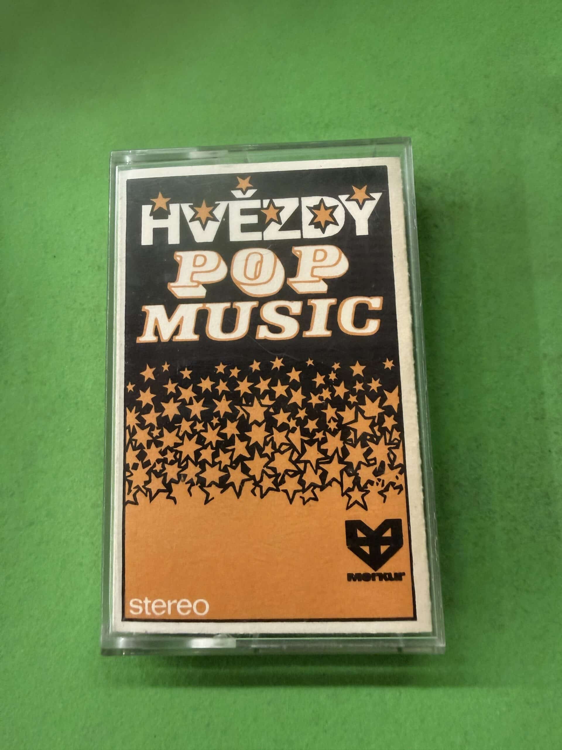 MC KAZETA - HVĚZDY POP - MUSIC 35 / RARITA / Nahrávací Studio MERKUR